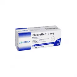 Фторид натрия Fluoretten 2.2 мг (1мг чистого иона фторида) таб. №300! фото