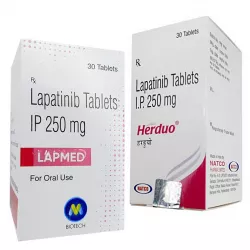 Лапатиниб Lapakast / Herduo / Lapmed :: аналог Тайверб таб. 250мг №30 в Москве и области фото