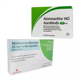 Атомоксетин 25 мг Европа :: Аналог Когниттера :: Glenmark / Aurobindo капс. №30 фото
