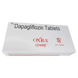 Дапаглифлозин Фордиглиф полный аналог 10мг :: Oxra таб. №28 фото